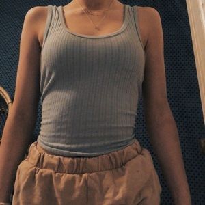Brandy Melville blue tank top